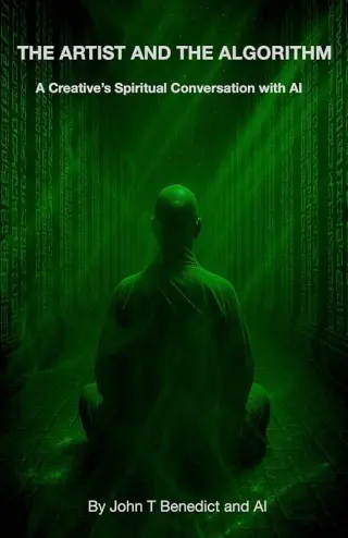The cover of The Artist and the Algorithm by John T. Benedict
